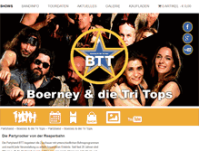 Tablet Screenshot of boerney.de